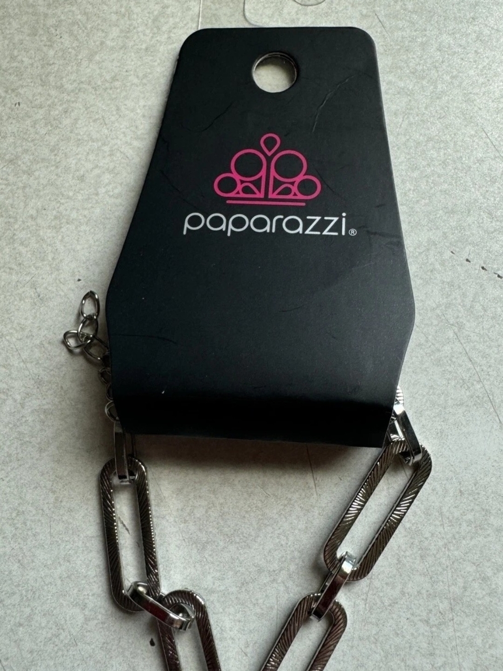Paparazzi Silver Statement Chain Necklace